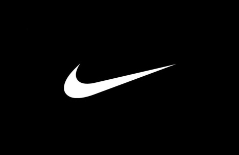 nike logo. Nike continues to use this